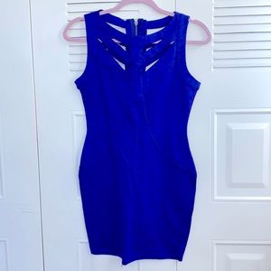 Blue Mini Dress